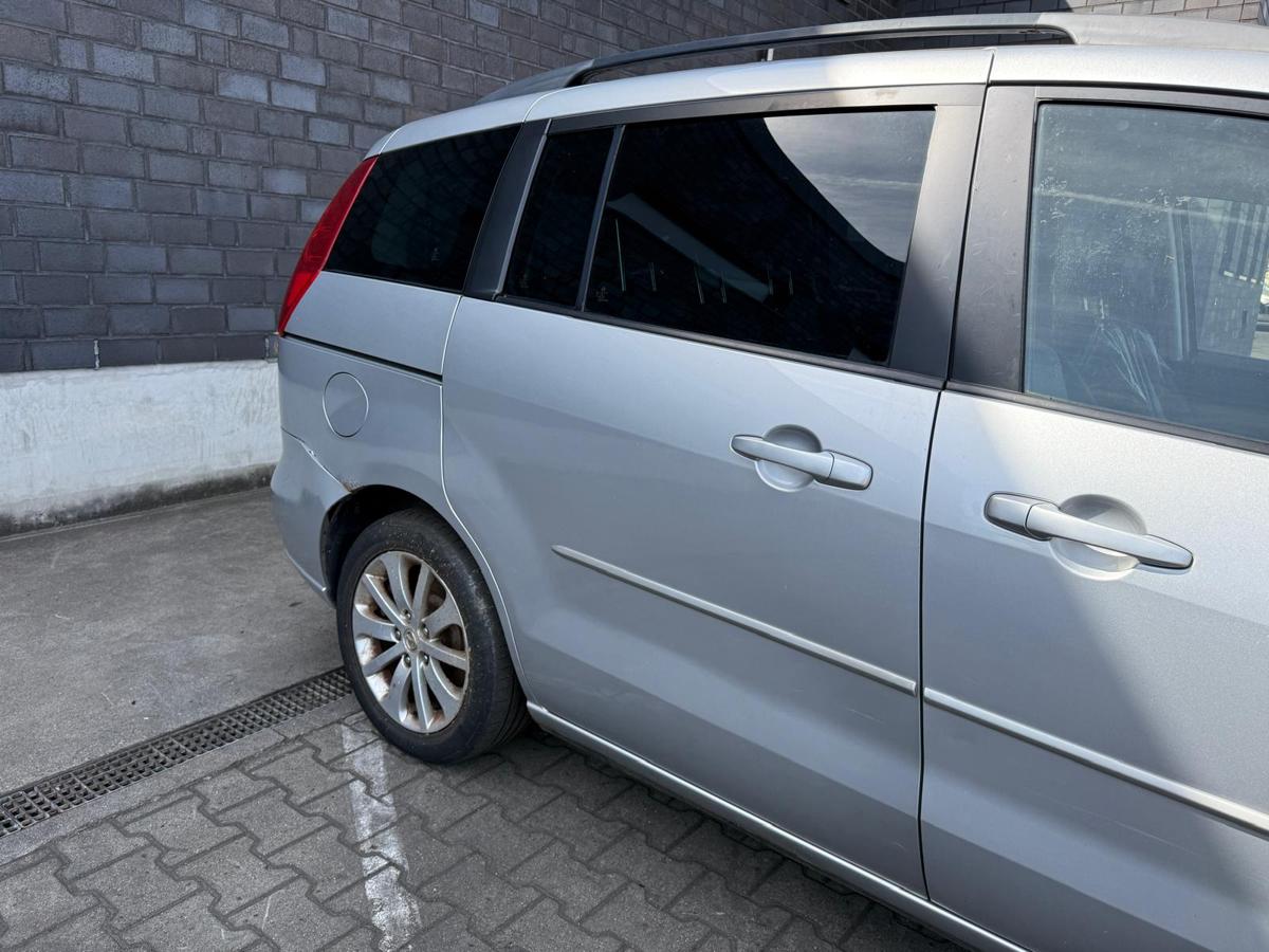 Mazda 5 CR BJ07 original Tür Schiebetür hinten rechts 22V Satinsilber Rohbau